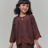 NADA Kurung Kedah Girl - Dark Brown