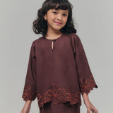 NADA Kurung Kedah Girl - Dark Brown