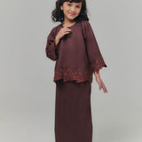 NADA Kurung Kedah Girl - Dark Brown