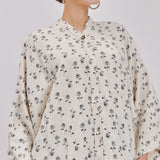 HANYA ROSES Kurung Women - Navy Rose
