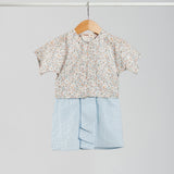 HANYA BASIC Kurung Baby - Ocean Blue