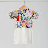 CUTESY Kurung Baby - Daisy White