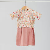 CUTESY Kurung Baby - Peach Sorbet