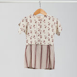 HANYA ROSES Kurung Baby - Burgundy Rose