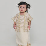 NIRMALA Kebaya Kutu Baru Girl - Ecru Cream