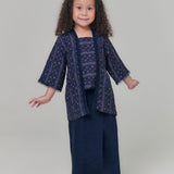 NIRMALA Kebaya Kutu Baru Girl - Dark Navy Blue