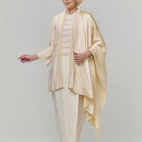 NIRMALA Kebaya Kutu Baru Women - Ecru Cream