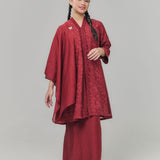 SEROJA Kebarung Girl - Burgundy Red