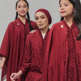 SEROJA Kebarung Girl - Burgundy Red
