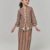 TEJA Kebaya Girl - Cocoa Brown