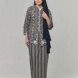 TEJA Kebaya Women - Ash Black