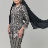 TEJA Kebaya Women - Ash Black