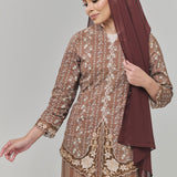 TEJA Kebaya Women - Cocoa Brown