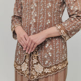 TEJA Kebaya Women - Cocoa Brown