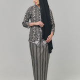 TEJA Kebaya Women - Ash Black