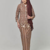 TEJA Kebaya Women - Cocoa Brown