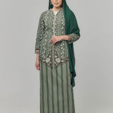 TEJA Kebaya Women - Emerald Green
