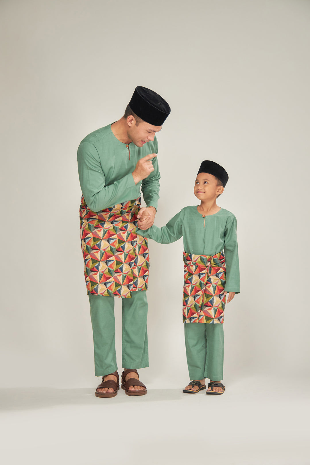 ELHAN Baju Melayu Men - Castleton Green – Hollakidz