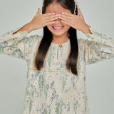 KENANGAN Kurung Girl - Granite Green