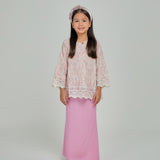 KENANGAN Kurung Girl - Cherry Pink