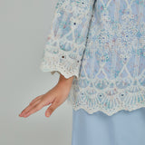 KENANGAN Kurung Girl - Whispy Blue