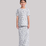 LUNA Kurung Girl - Oxford Blue