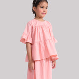 ROSA Kurung Girl - Light Salmon