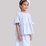 ROSA Kurung Girl - Cornflower Blue