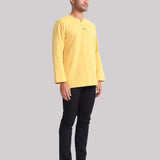 UMAYR Kurta Men - Tuscany Yellow