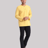 UMAYR Kurta Men - Tuscany Yellow